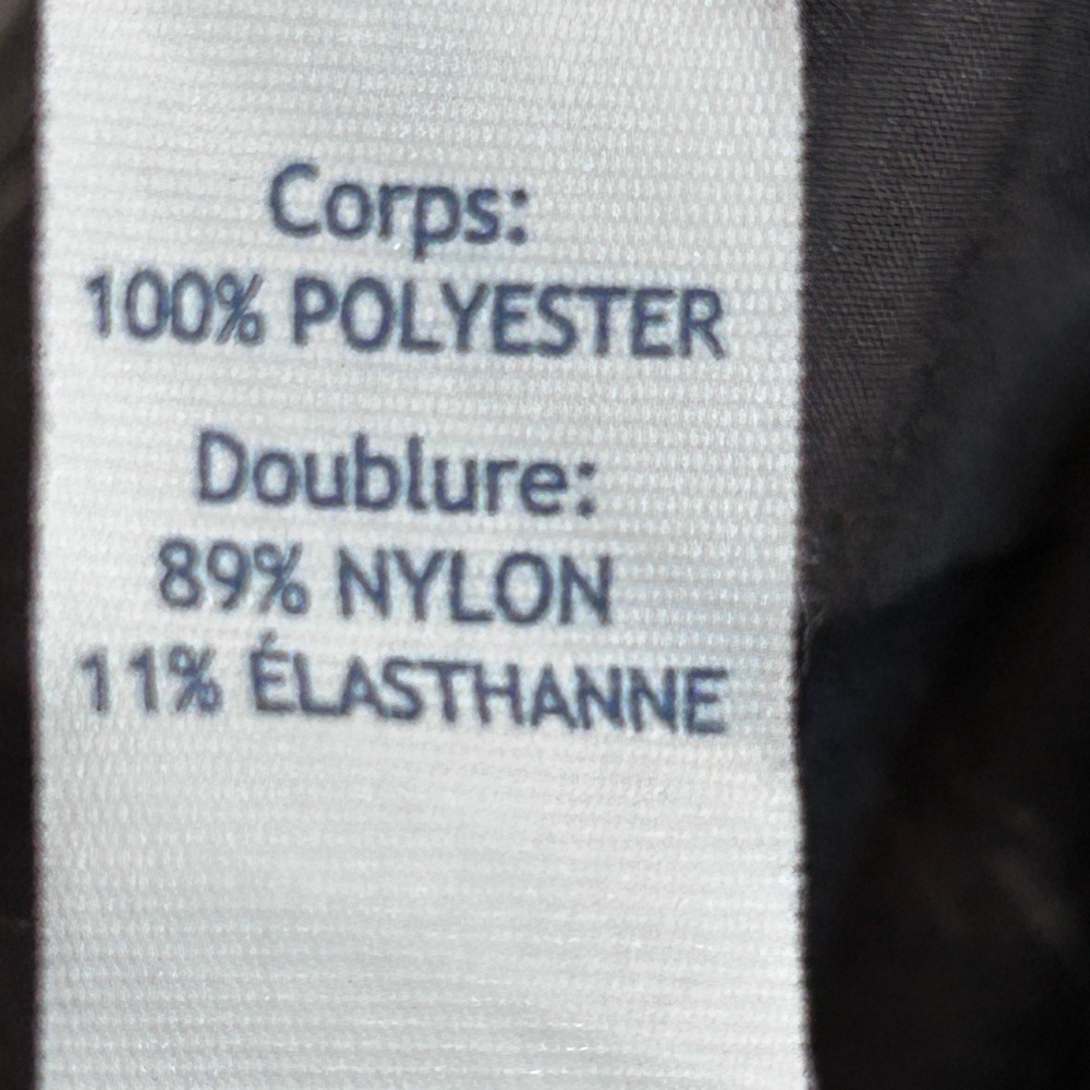 Lululemon Miss Misty Jacket II Hooded Full Zip Packable Sz 4 Marble Black White - Picture 9 of 10
